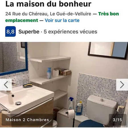 Holiday home La Maison Du Bonheur *